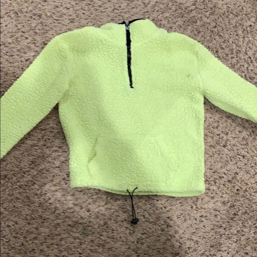 neonish sweater